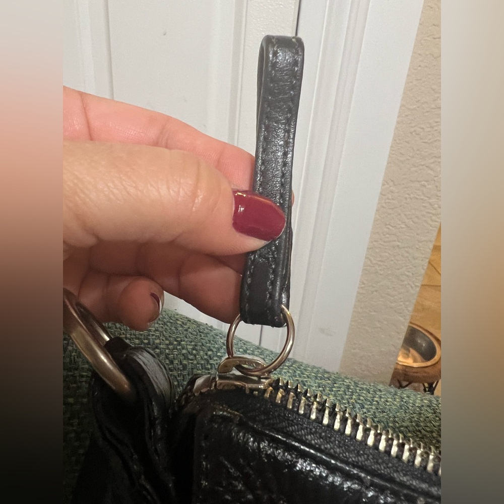 Coach Chelsea Black Leather hobo Shoulder Bag - Picture 5 of 8